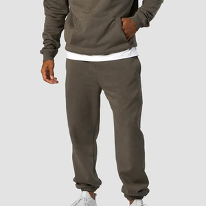 Mens Jogger Trousers Wholesale Custom Cotton <b>Fleece</b> Pants for Gym Fitness <b>Running</b> Training Casual Sportswear Bulk OEM Supplier - Product Image 3