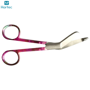 Tijeras para Vendajes de 5.5 Pulgadas, Multicolores, Quirúrgicas, Médicas, de Acero Inoxidable de Alta Resistencia, Herramienta de Primeros Auxilios - Product Image 6