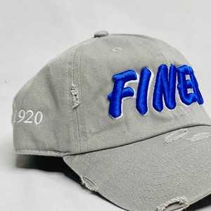 หมวกแก๊ป Zeta Phi Beta สีเทาฟอกแบบดิสเทรส ปักลายสีน้ำเงิน ปี 1920 หมวกเบสบอลสำหรับชมรมนักศึกษา สายปรับได้ สไตล์ลำลอง หมวกผู้หญิงทันสมัย - Product Image 6