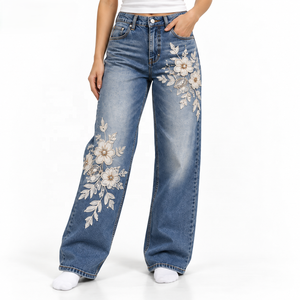 <b>Women</b> Carpenter Jeans Bulk Supplier Rigid Denim Custom Branding for Workwear Collections <b>S</b>-XL Low MOQ - Product Image 1