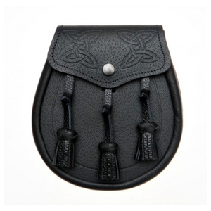 Vente en gros de sporrans noirs en tartan pour kilts, meilleur fournisseur de sporrans de Sialkot, Pakistan, sporrans personnalisés, nouvelle arrivée. - Product Image 1
