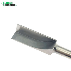 Osteotomes en acier inoxydable L Y avec manche en bois, couteau orthopédique, instruments chirurgicaux manuels - Product Image 5