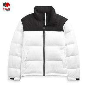 Vestes d'hiver matelassées respirantes à col montant et à capuche, personnalisées, de haute qualité, à séchage rapide pour hommes, prix de gros, fourniture d'usine - Product Image 1