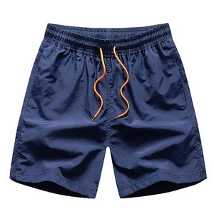 Pantalones Cortos Deportivos Casuales de Lona Baratos de Verano con Cintura Elástica y Transpirables de Nailon, Logotipo Personalizado, Venta al Por Mayor - Product Image 2