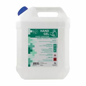 IGLO - Gel Desinfectante para Manos en Bidón Grande de 5 Litros, Antiséptico, Antibacterial, con Alcohol e Ingredientes Químicos - Product Image 1