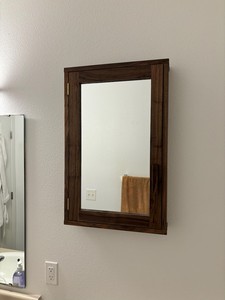 กระจกติดผนังไม้ดีไซน์หรู งานแฮนด์เมด ของตกแต่งบ้าน - Product Image 5