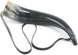 Cuerno de Búfalo Pulido Hecho a Mano de Alta Calidad para Eventos y Festivales al Aire Libre, Cuerno Sonoro para Música - Product Image 3