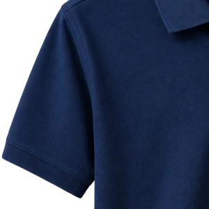 Polo brodé personnalisé unisexe à manches courtes, col classique, t-shirt décontracté de golf avec logo personnalisé, coupe confortable - Product Image 5