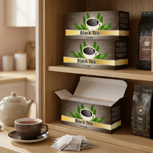 Caja de Embalaje de Té de Cartón Blanco Personalizada al por Mayor con Logotipo Impreso |   Fabricante y Proveedor de Cajas de Té de Papel Premium en India - Product Image 4