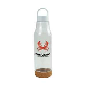 RPET <b>Bottles</b> with <b>Cork</b> Base Twist-off Lid Handle 720ml - Product Image 1