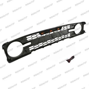 Parrilla Delantera Negra ABS para Bronco 2022 con Luces LED, Compatible con Bronco - Product Image 5