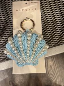 Handmade Embroidery Beaded <b>Keychain</b> Eco-Friendly Colorful Artisan Bag Charm Gift Women Luxury Hand Embroidered Decorative - Product Image 2