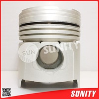 Nouveau piston diesel en aluminium SUNITY 727610-22726 Alfin 6CH DT 104mm pour bateaux Yanmar, pièce de rechange taïwanaise