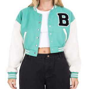 Veste en satin double boutonnage de qualité supérieure, veste d'hiver de style universitaire, disponible en différentes couleurs, fabriquée au Pakistan - Product Image 4