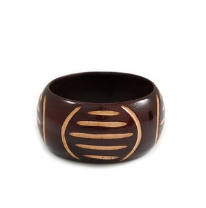 Brazaletes de Madera de Primera Calidad para Mujer, Elegantes Brazaletes de Madera con Acabado Natural para Uso Diario, Joyería Tradicional y Moderna - Product Image 3