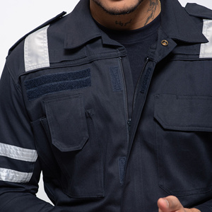 Traje de Trabajo Industrial de Seguridad Reflectante de Poliéster/Algodón en Oferta - Product Image 6