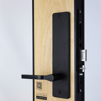 Cerradura de Puerta con Tarjeta RFID de Aleación de Aluminio para Hotel, Software de Gestión Gratuito, Cerradura de Hotel con Llave Mecánica de Emergencia