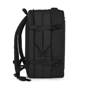 Customized Logo <b>Waterproof</b> Nylon Tactical Casual Expandable Zipper <b>Backpack</b> 20-39L Capacity Durable Unisex School Use - Product Image 5