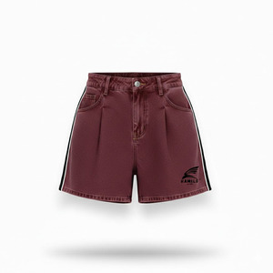 Shorts de sport unis 2025 les plus vendus avec motifs décoratifs et poches – Nouvelle collection de vêtements de sport fabriqués au Pakistan - Product Image 5