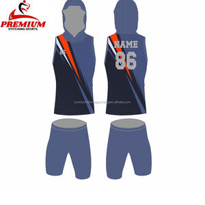 Opciones personalizables para colores y diseños de equipo. Uniforme de fútbol 7V7 con paneles de malla transpirable para mantener el uniforme de fútbol 7V7. - Product Image 3
