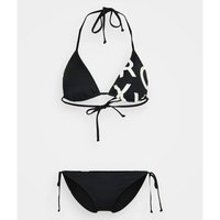Sexy strapless bikiniset, tweedelig damesbadpak, push-up gewatteerde top, verstelbare onderkant met hoge taille