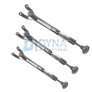 Juego de 3 Pinzas para Sujetar Huesos Lowman de Alta Calidad (4'', 6'' y 8''), Instrumentos Ortopédicos Veterinarios con Certificación CE - Product Image 1