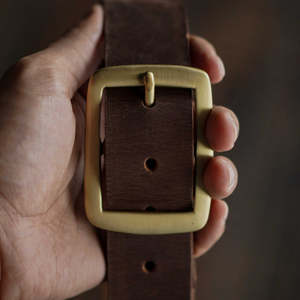 Cinturón de Cuero Genuino de Vaca para Hombre Joven, Estilo Casual de Negocios, Hebilla con Forma de Calavera, Ecológico, 35 mm de Ancho, Impermeable, Fabricante - Product Image 1