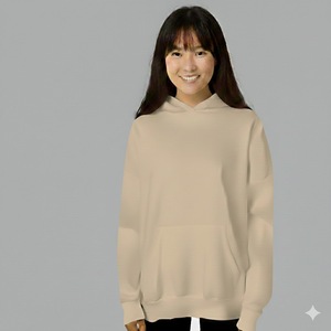 เสื้อฮู้ดผู้หญิงแบบสวมหัวสำหรับฤดูหนาว ผลิตตามสั่ง ขายส่ง ผ้าฝ้ายฟลีซ 100% แห้งเร็ว ระบายอากาศได้ดี แขนยาว แฟชั่นสตรีทแวร์ - Product Image 1
