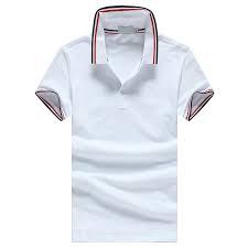 Premium Men's <b>White</b> <b>Polo</b> Shirt, Contrast Tipping Collar & Sleeves, Striped Inner Placket, Custom Cotton Sportswear - Product Image 2