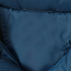 Daizen <b>Star</b> Men's Blue Black Color Block Hooded Waterproof Puffer <b>Jacket</b> Stand Collar Zipper Closure Windproof Casual Winter - Product Image 5
