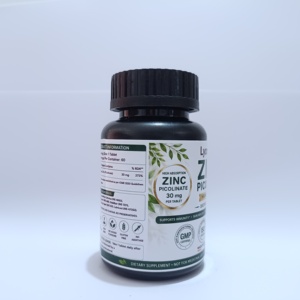 Cápsulas de Picolinato de Zinc LyonsBarry para Adultos - Alta Absorción 30mg, Suplemento Dietético Antioxidante para el Apoyo Inmunológico, 60 Cápsulas - Product Image 2