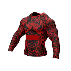 Camiseta Deportiva Sublimada de Manga Corta para BJJ, Transpirable, de Secado Rápido, Ecológica, Antibacteriana, de Poliéster para Hombre - Product Image 2