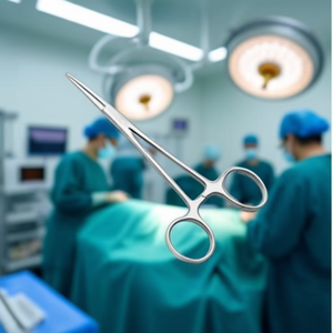 Kit chirurgical manuel en acier inoxydable certifié ISO13485 et CE, avec forceps à moustiques pour hémostase, instrument de classe II pour USI/ORL - Product Image 3
