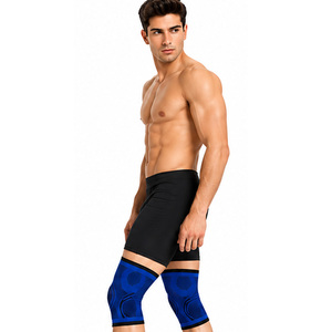Workout Knee Sleeve Pads for Men Women Gym Fitness Training <b>Running</b> Hiking Protective Athletic Flexible Durable Non Slip OEM ODM - Product Image 6