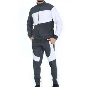 Conjunto Deportivo Premium para Hombre, de Poliéster, con Cierre Completo, Transpirable, para Entrenamiento, Running y Uso Casual, Trajes para Correr - Product Image 1
