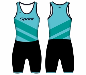 Combinaison de Rame Légère pour Hommes avec Motif Imprimé – Tenue de Performance Unisexe pour le Rame – Vêtement de Sport - Product Image 2