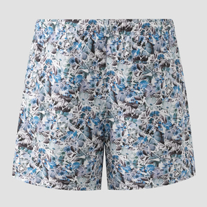 กางเกงขาสั้นผู้ชาย Summer High Street สีสันตามสั่ง โลโก้ 100% ผ้าฝ้ายตาข่าย ระบายอากาศได้ดี เป็นมิตรกับสิ่งแวดล้อม เอวยางยืด แห้งเร็ว ความยาวขาใน 5 นิ้ว - Product Image 6