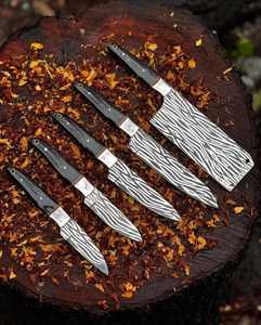 Professional Chef <b>Knife</b> <b>Set</b> with Damascus Steel Blades High Durability & Eco-Friendly Best Quality 5-Piece Kitchen <b>Knives</b> <b>Set</b> - Product Image 3