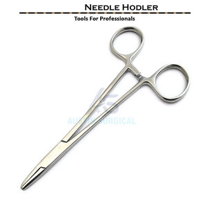 Nouvel Arrivage Faible MOQ Porte-aiguilles manuels en acier inoxydable de haute qualité réutilisables à prix abordable en stock - Product Image 4