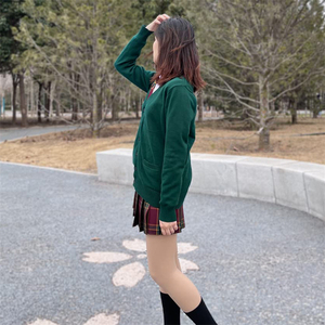 Best Seller Soft Breathable 100% Cotton Knitted <b>Cardigan</b> Sweater Long Sleeve Bottom Closure School Uniforms for University - Product Image 4