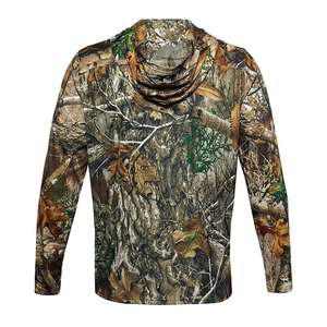 Vêtement de base unisexe pour la chasse en plein air en hiver, imperméable, doublure en polaire, motif uni, respirant, coupe-vent - Product Image 2