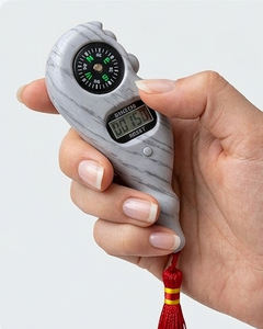 Contador digital de dedo portátil con brújula y control por botón para contar cuentas de oración y entrenamiento deportivo - Product Image 1