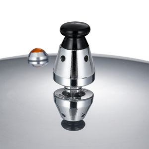 Casserole à pression en acier inoxydable de qualité supérieure pour une cuisine moderne, avec chauffage rapide, verrou de sécurité durable et économe en énergie - Product Image 5