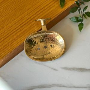 Decorative Brass Bath <b>Soap</b> <b>Holder</b> Wall Mounted Luxury Bathroom Utility Rack for Home Hotel Modern Residential Interiors - Product Image 2