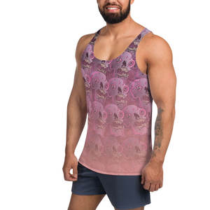 Débardeurs tricotés sans manches pour hommes, col en V, de haute qualité, fabriqués en usine, en polyester/coton, séchage rapide, respirants, taille personnalisée - Product Image 2