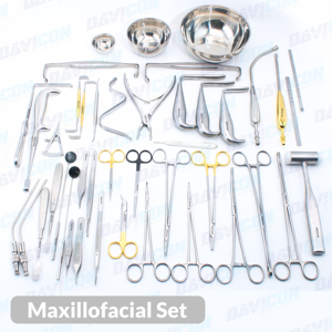 Ensemble d'instruments médicaux pour traumatismes oraux et maxillo-faciaux, kit d'outils de chirurgie orthognathique réutilisables pour les hôpitaux - Product Image 3