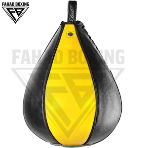 2026 Best Product Yellow & Black <b>Boxing</b> Classic <b>Punch</b> Speed Ball Good Quality Make Own Heavy-Duty Oxford Fabric Punching <b>Bags</b> - Product Image 2