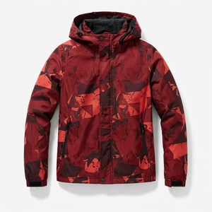 Veste imperméable pour hommes, manteau de printemps et d'automne, couleur unie, veste simple, veste de sport de plein air, veste de chasse pour hommes - Product Image 1