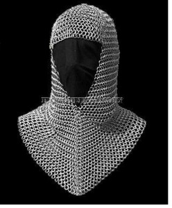 Capucha de Malla de Aluminio, Estilo Moderno y Antiguo, para Cosplay de Caballera, Muskan Malik - Product Image 2