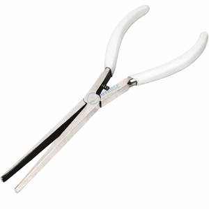 Alicates de Punta Larga Planos OEM con Resorte, Herramienta de Reparación para Joyería, Acero Inoxidable Duradero, Herramienta Manual de Precisión Profesional - Product Image 1